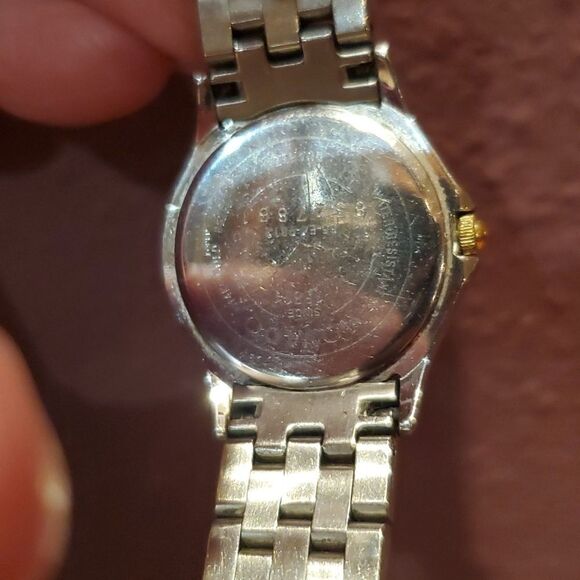 MOVADO Black Dial Ladies Quartz Wrist WATCH! 1CT wieght Diamond,14k Beze… main image 9